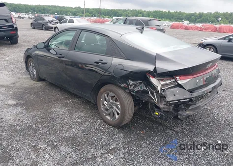 2025 Hyundai Elantra Hybrid Blue from USA, damaged, VIN KMHLM4DJ5SU125112